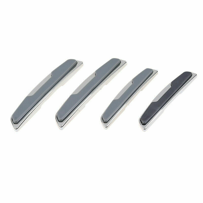 Car Auto Door Edge Guards Anti-rub Trim Molding Strip Scratch Protector Grey Set
