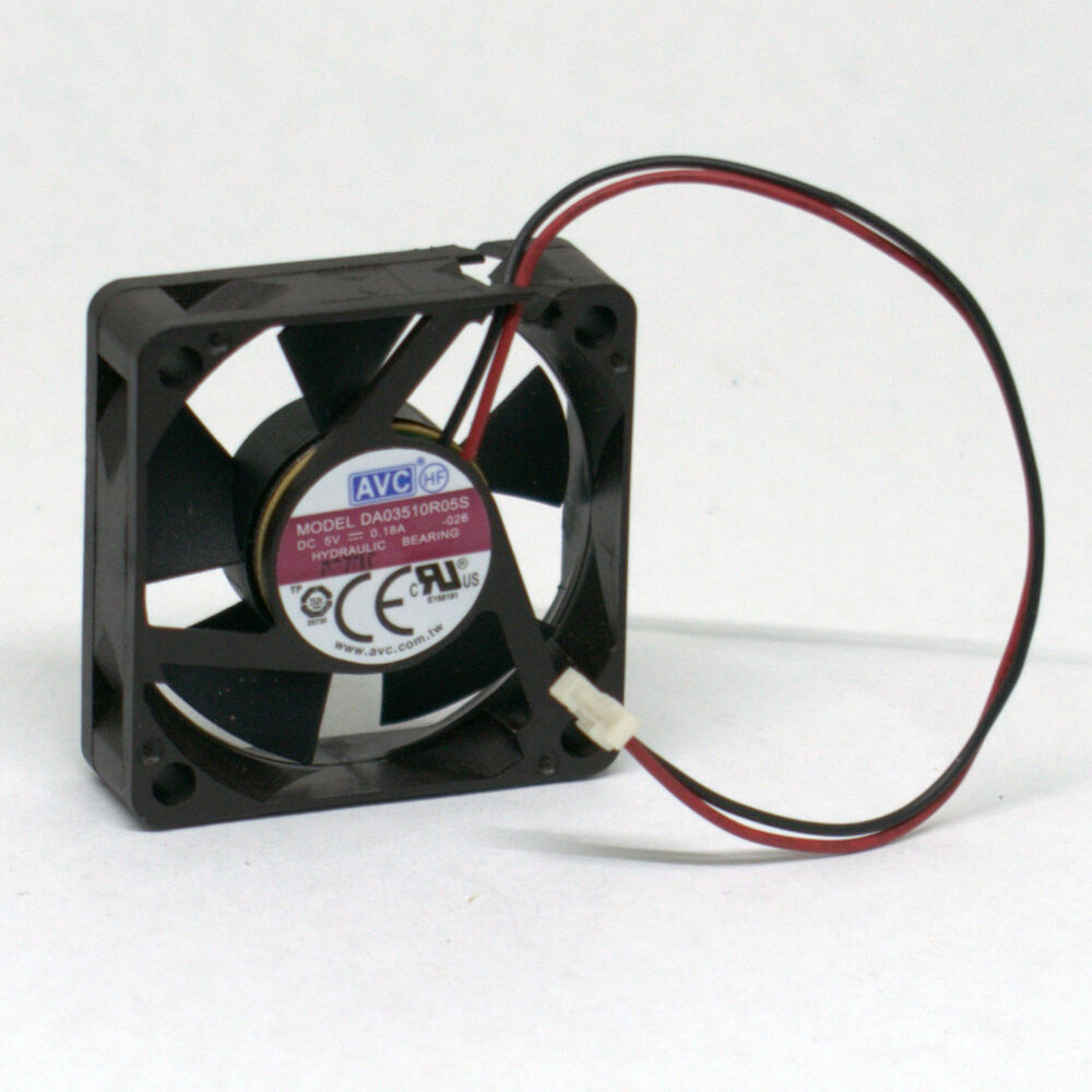 1pc AVC DA03510R05S 35x35x10mm 3510 5V 0.18A 2pin 5 Blades DC Brushless Fan