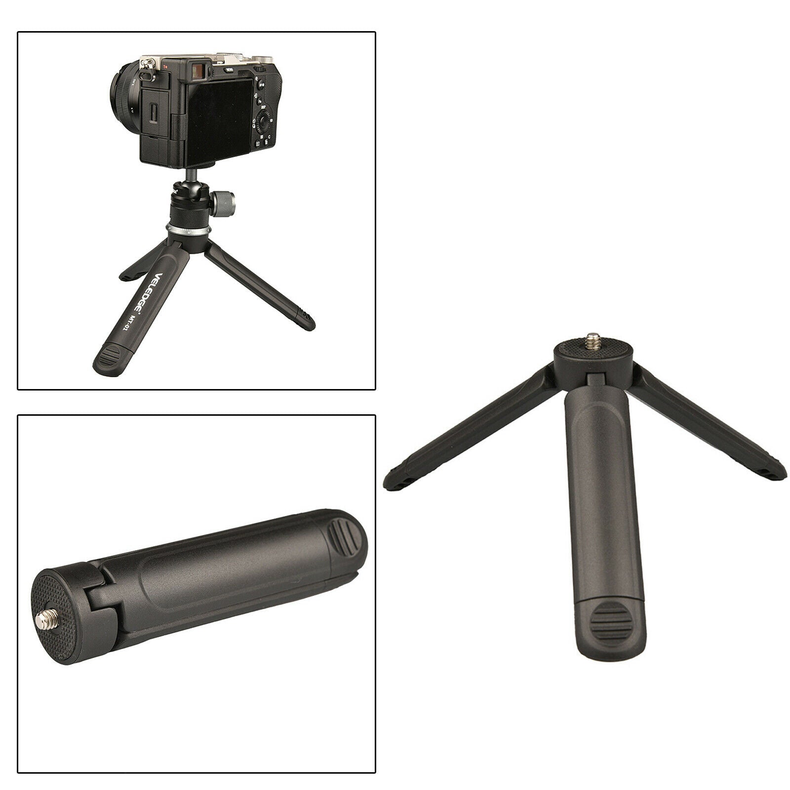Mini Two-Stage Tabletop Tripod Grip Tripod Portable Photography Accessories