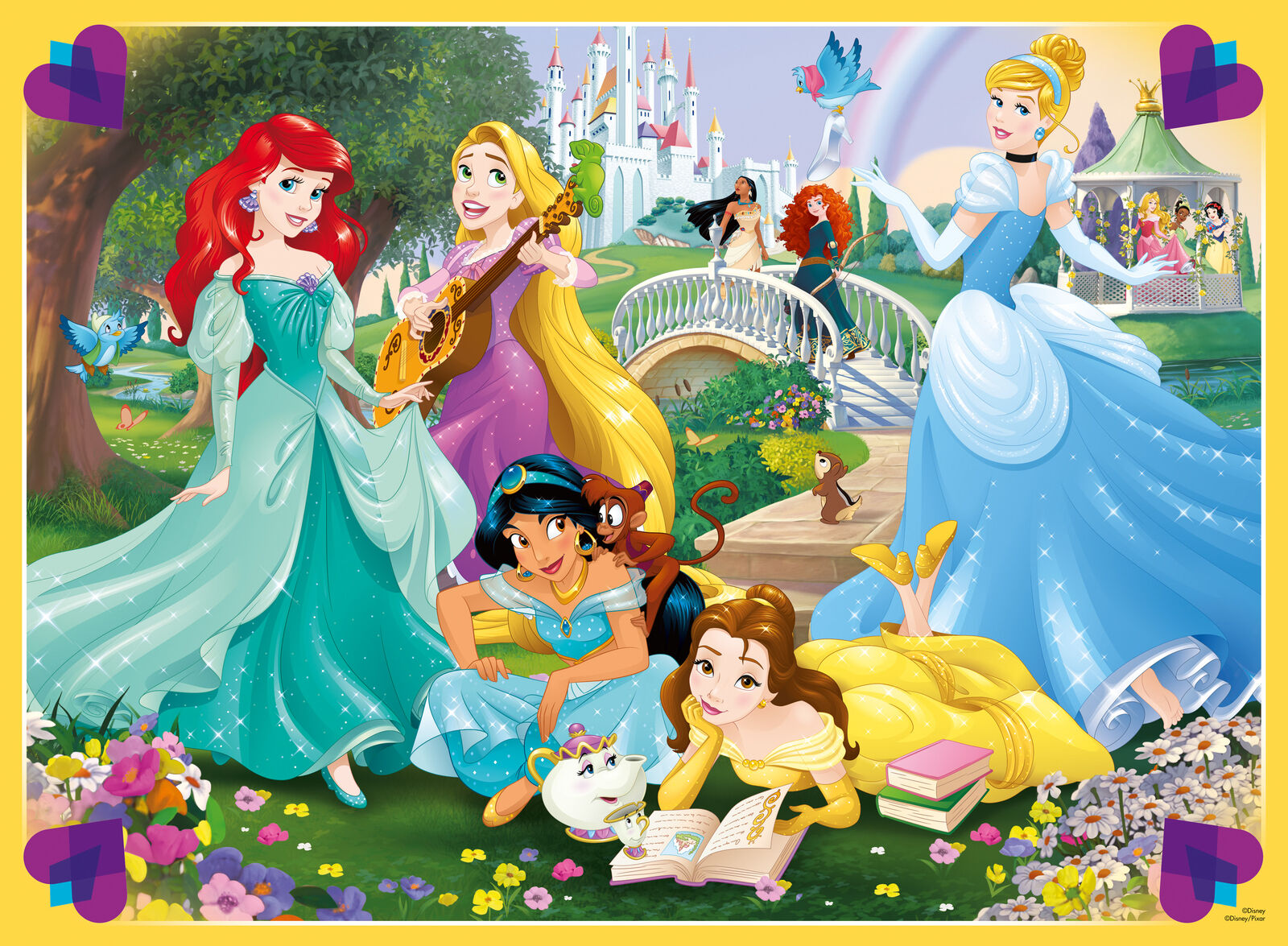 10775 Ravensburger Disney Princess Collection Jigsaw Puzzle XXL 100 Pcs Age 6+
