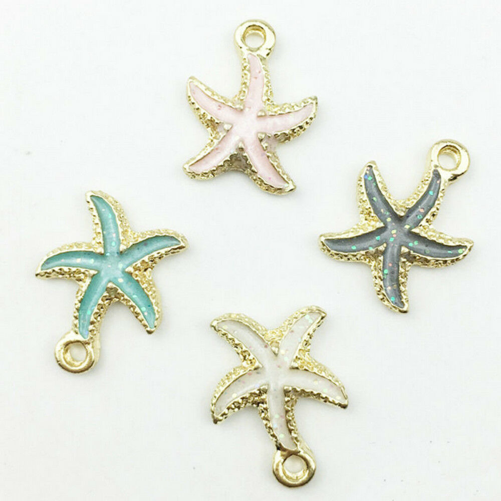 13PCS Conch Sea Shell Pendant DIY Charms Jewelry Making Handmade Accessory ~68
