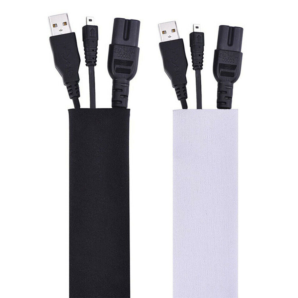 3meter Neoprene Cable Management Sleeves Flexible Cable Wrap