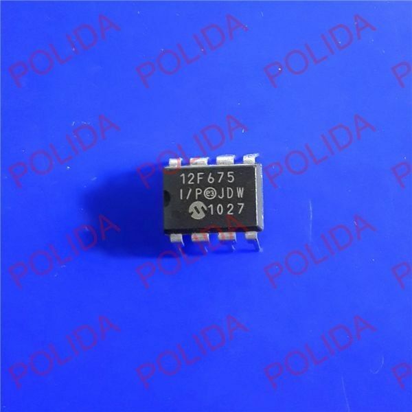5PCS MCU IC MICROCHIP DIP-8 PIC12F675-I/P 12F675-I/P 12F675