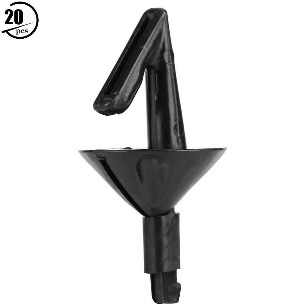 20PCS Impact Shield Bait Clips for Sea Rigs Sea Fishing Tackle Breakaway Style