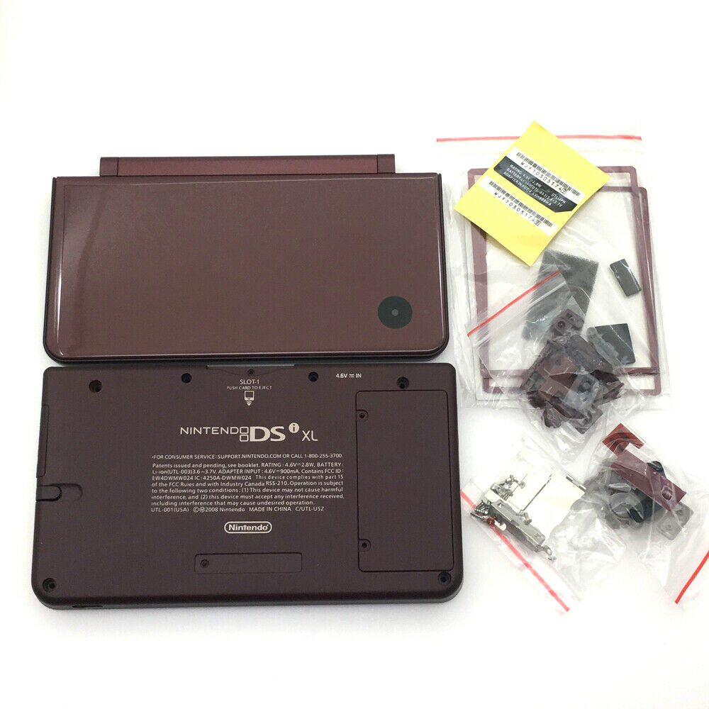Brown Housing Shell Case cover Repair Part Replacement For Nintendo DSi NDSI XL