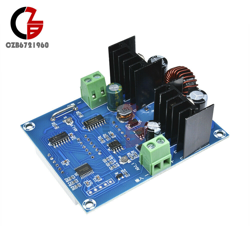 DC 5-36V to 1.3-32V XL4016 LED Voltmeter Ammeter Regulator Buck Step Down Module