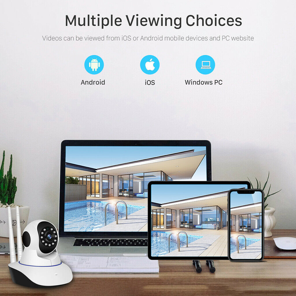 Camera IP Wifi Wireless Rechargeable Full HD 1080P Outdoor