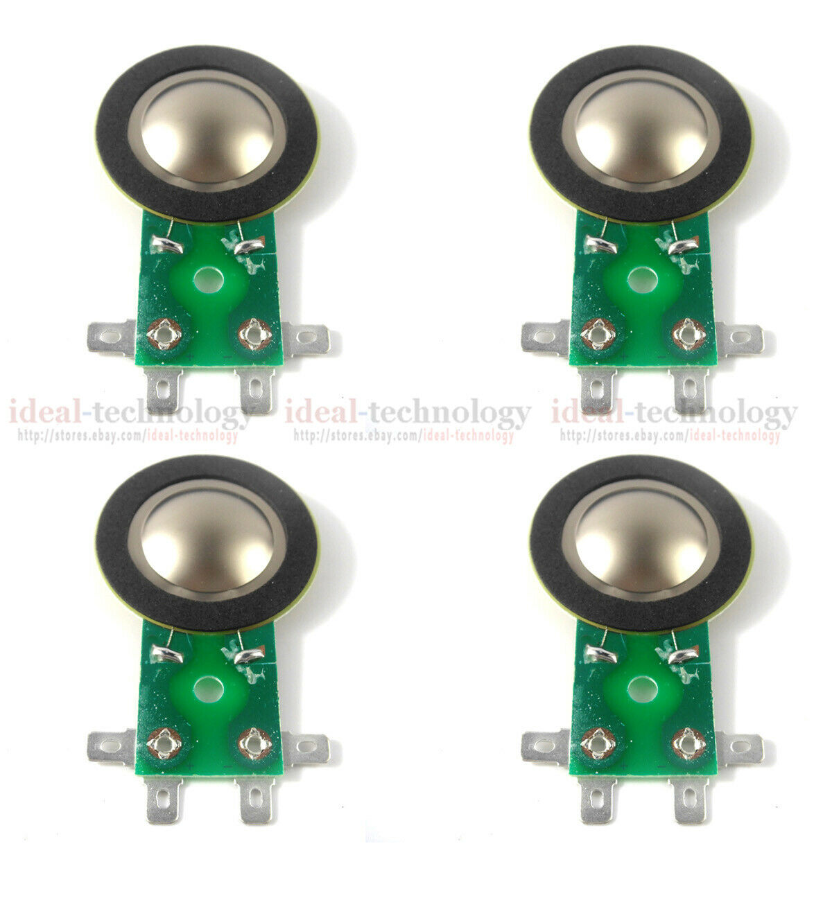 4pcs Diaphragm Tweeter for Roland KC500, KC550,PAudio PHT 410, 8 ohm,Titanium
