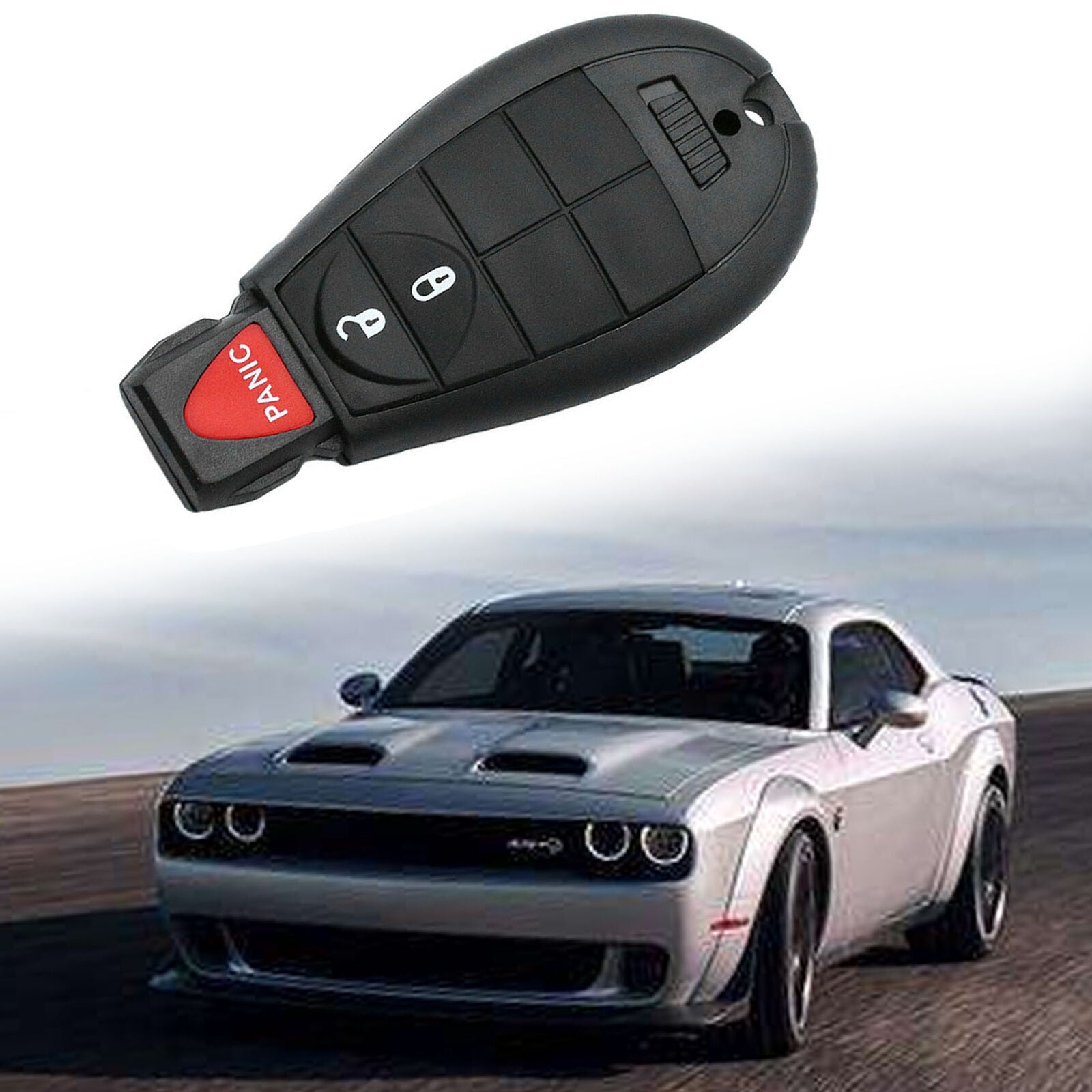 Remote Key Fob 3 Button Replace For 2013-2018 Dodge Ram 1500 2500 3500 GQ4-53T
