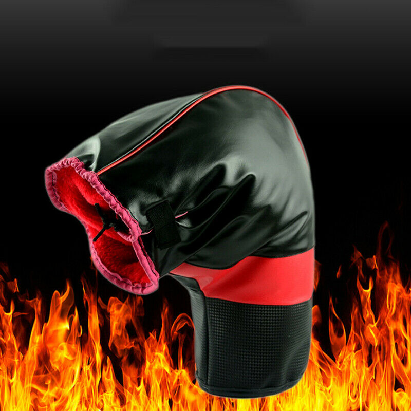 Motorcycle Winter Windproof Warm Leather Handle Glove PreventWire Fitfor Aprilia