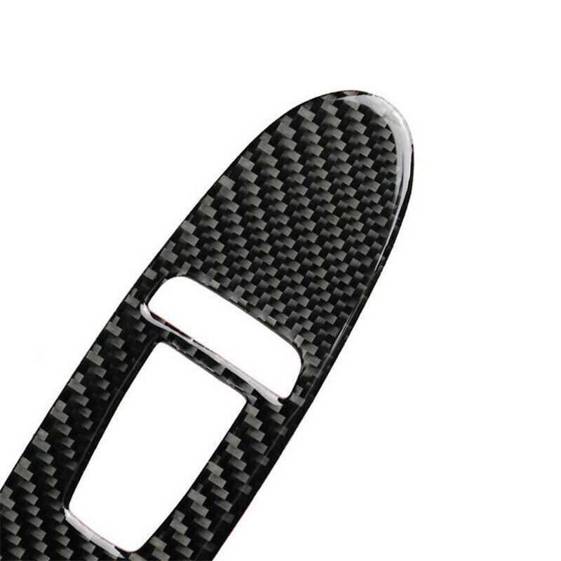 For Infiniti Q50 2014-2019 Interior Window Lift Button Carbon Fiber Cover Trim