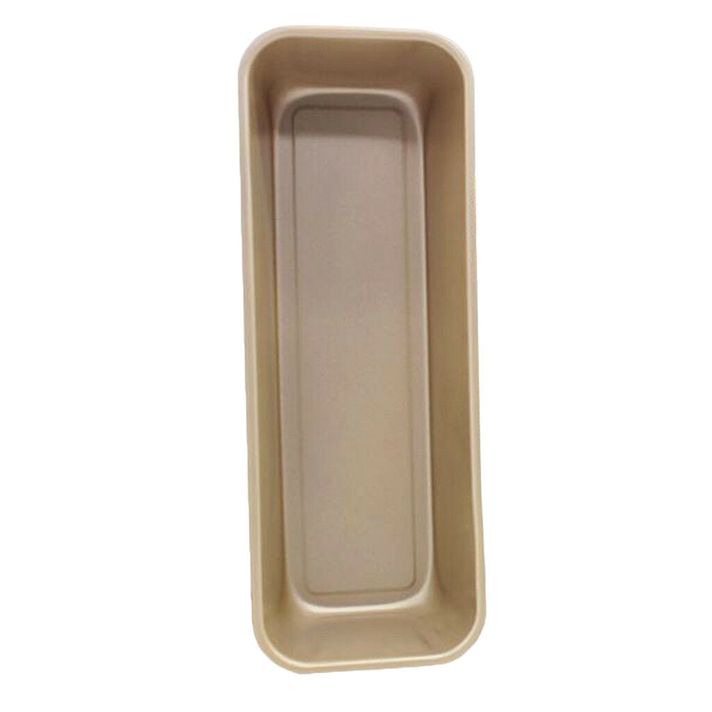 Rectangle Nonstick Box Loaf Tin Kitchen Pastry Bread Cake Baking Pan Golden