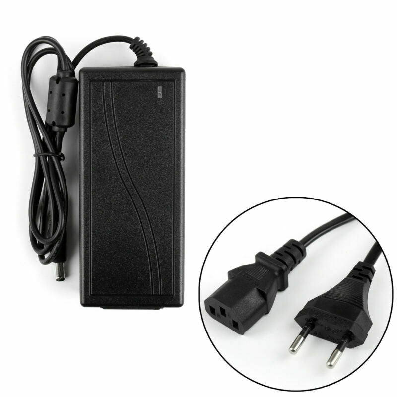 1Set 12V Laptop Adapter +EU Plug Power Supply Adapter Cable For CCTV Security