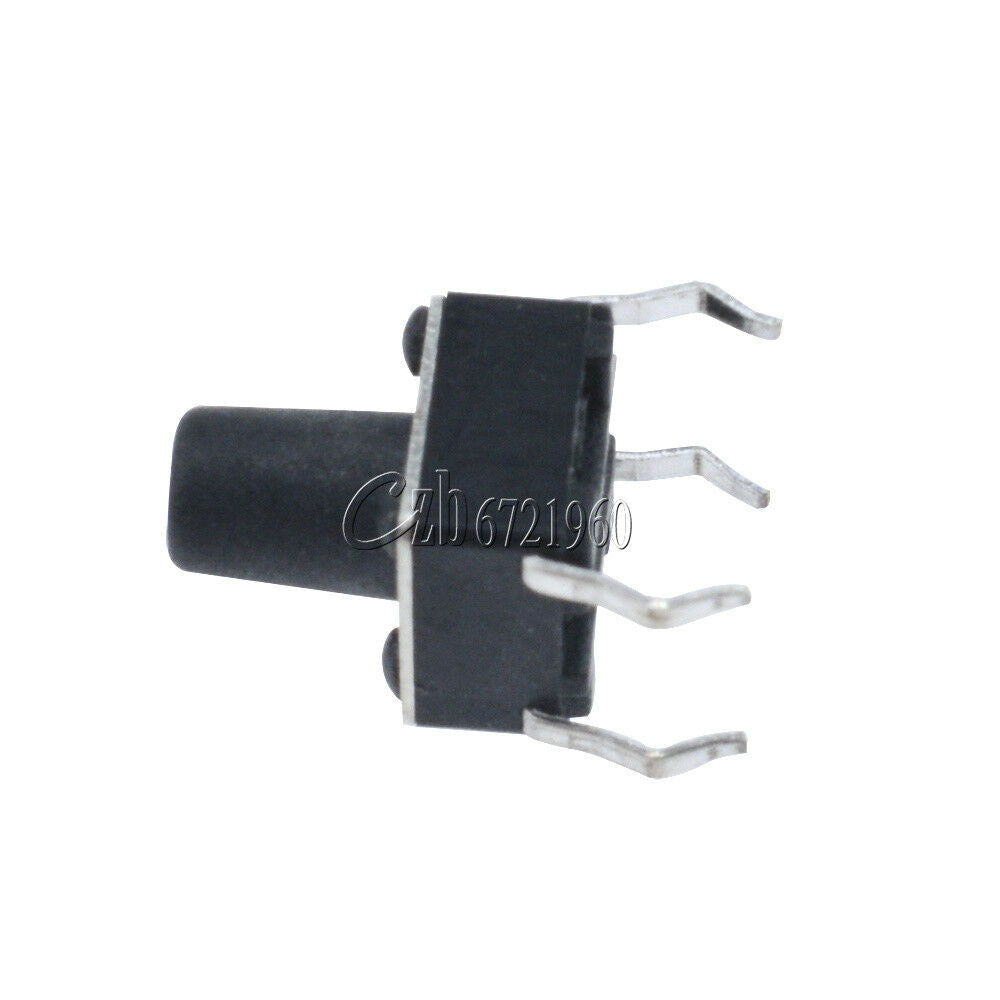 30Pcs Tactile Push Button Switch Tact Switch 6X6X8mm 4-pin DIP