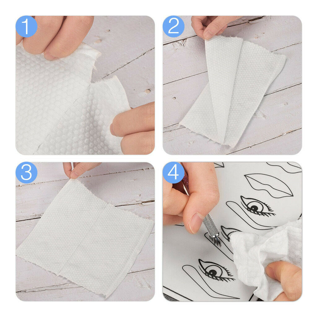 Disposable Tattoo Cleaning Wipe Tissue for Applying Skin Care Treatments 12m