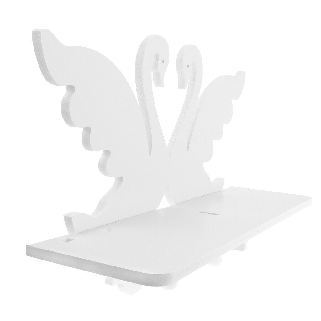 Creative Decoration Hollow Swan Rack Wall Hanging Shelf