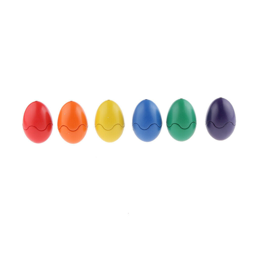 6 Colours/Set No-Toxic Wax   Children Colorful Painting Egg Shapes