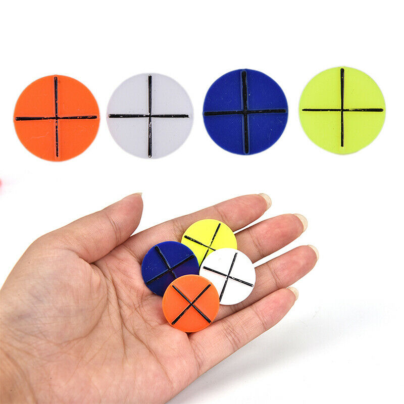30PCS Plastic Golf Ball Mark Position Marker Diameter Golf Ball Base Acce.l8