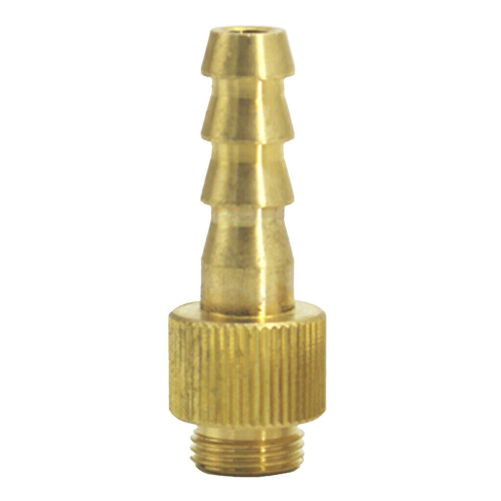 6 and 4mm Dia. Copper Quick Release Gas Hose Connector for Camping Stove 4.5cm