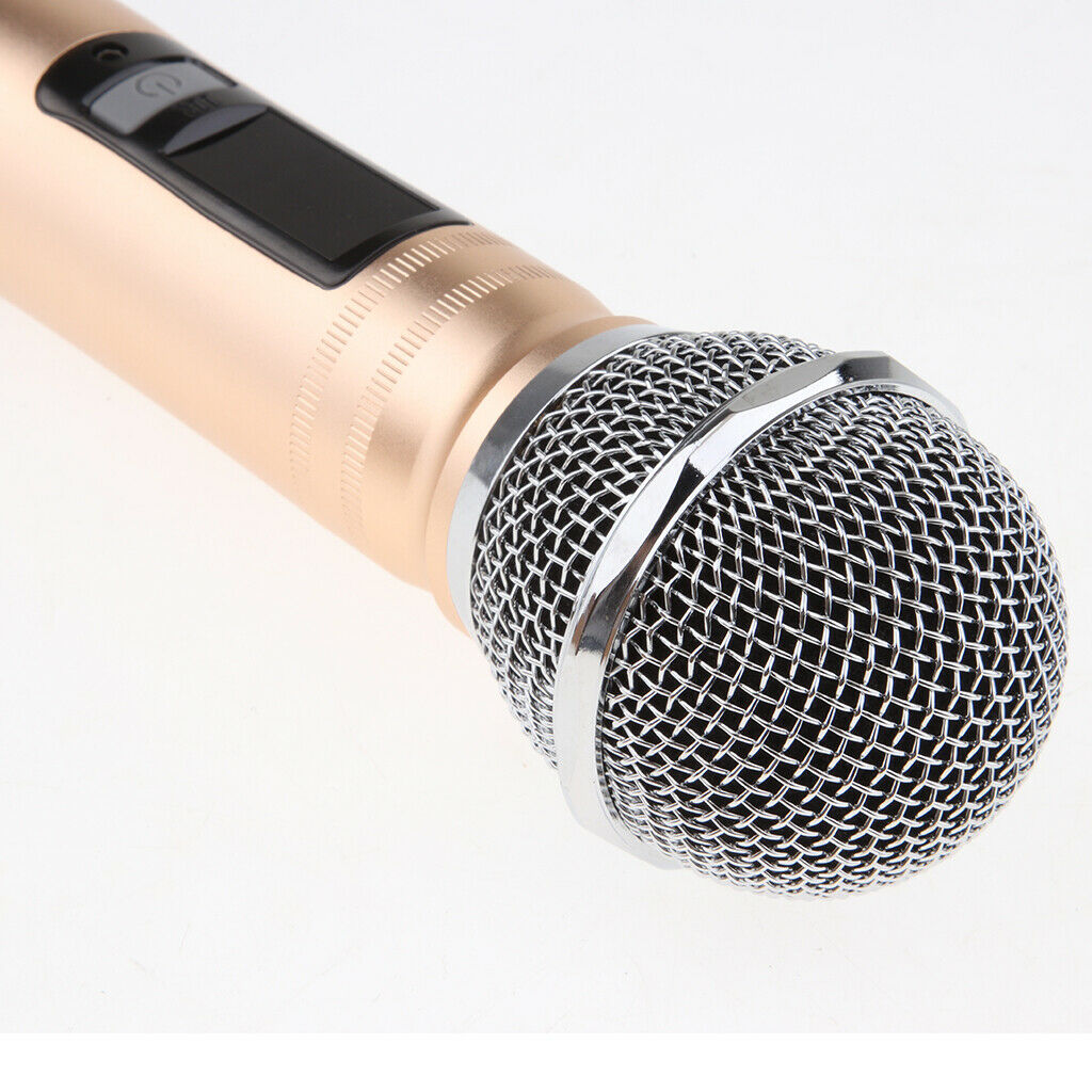 Handheld Wireless Microphone System with USB Cable Wireless Receiver