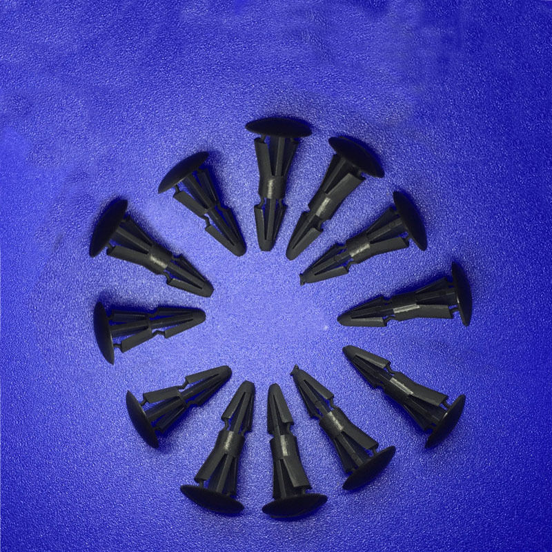 50pcs PCB Support Flat Spacer Plastic Rivet Nylon Natural 8mm