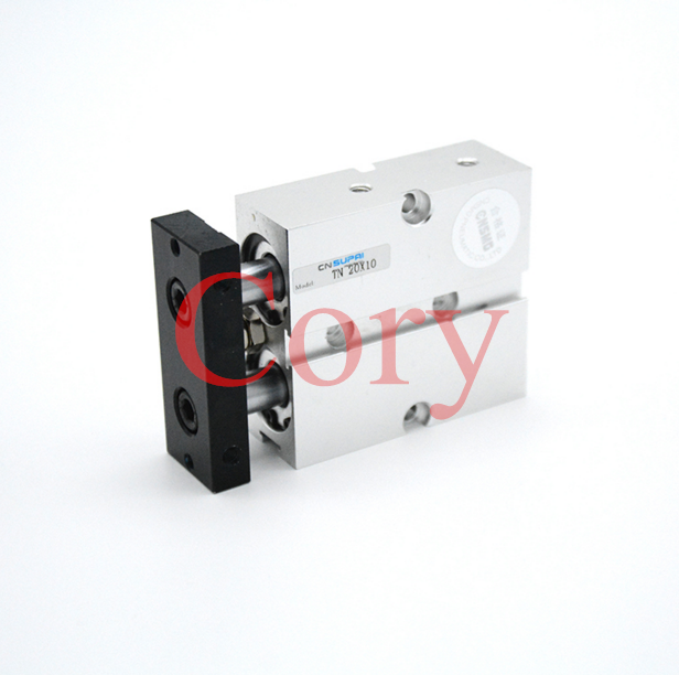 1PC Air Cylinder Double Action Double Rod 20mm Bore 30mm Stroke 10mm Rod Diamete