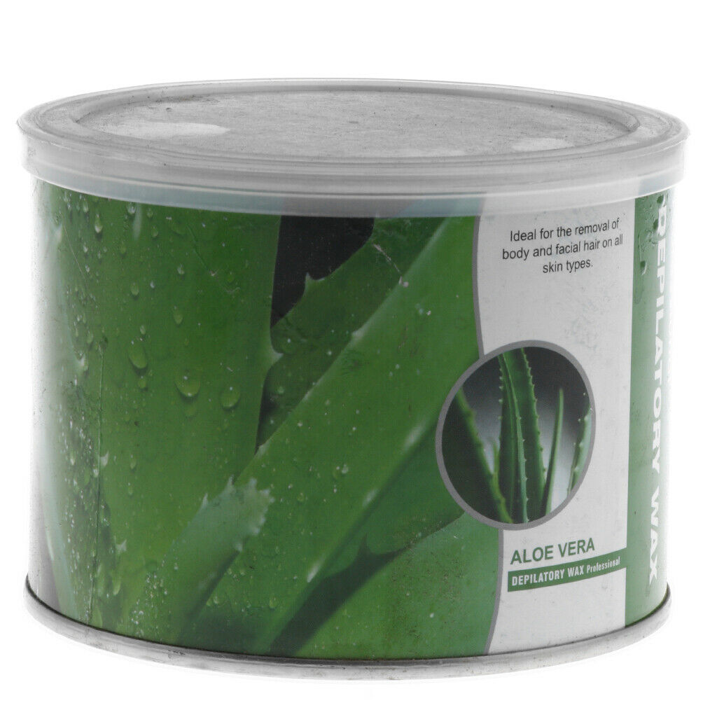 400g Salon SPA Depilatory Hot Hard Film Body Bikini Hair Removal Waxing Wax Aloe