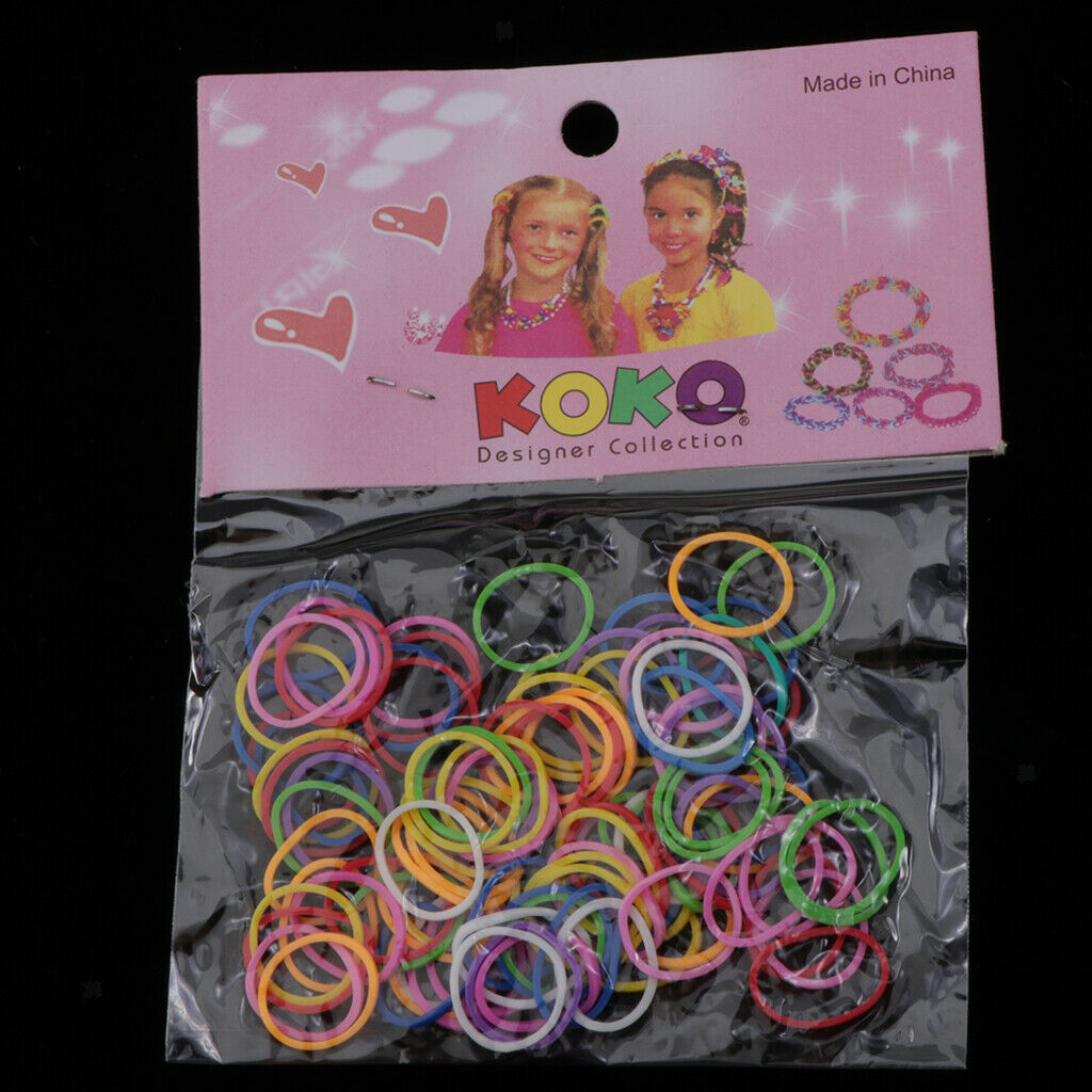12 Bags Braid Rings Hair Hoops Braid Hair Clip Accessories, 0.23 inch Hair