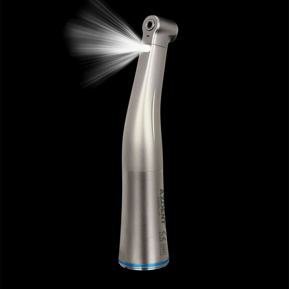 Dental 1:1 LED Fiber Optic Push Button Contra Angle Handpiece Internal fit NSK