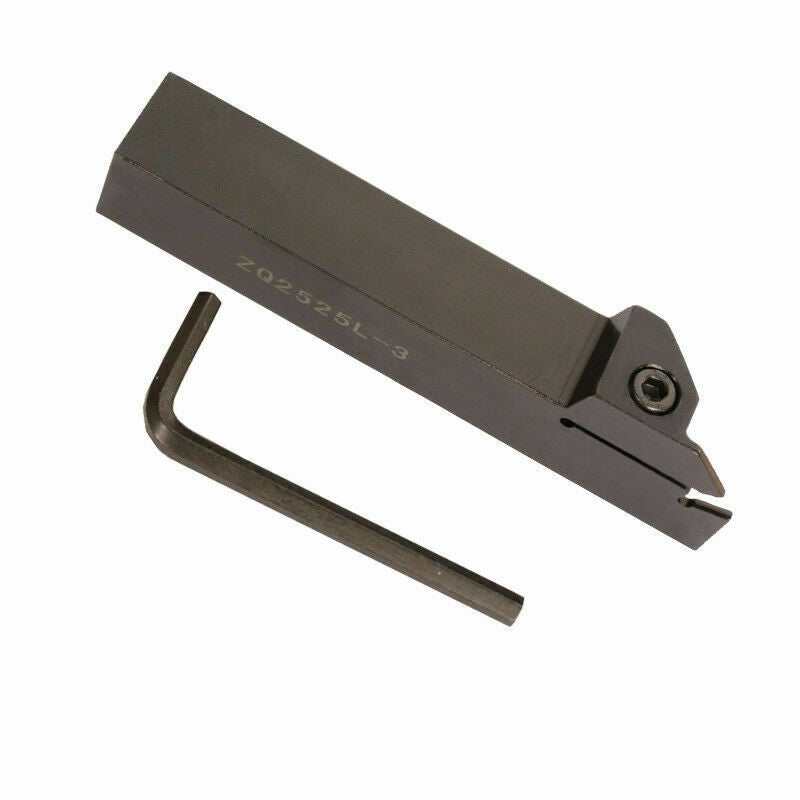 ZQ2525L-03 Lathe External Grooving Cut-Off Holder for SP300 3mm CNC inserts