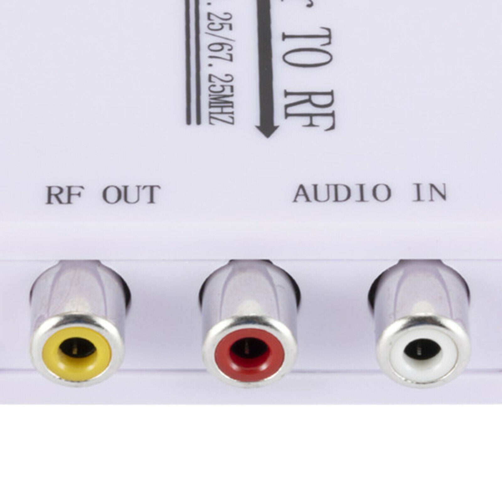 Audio to RF Radio Frequency Converter 1080P AV to HDMI Converter Adapter