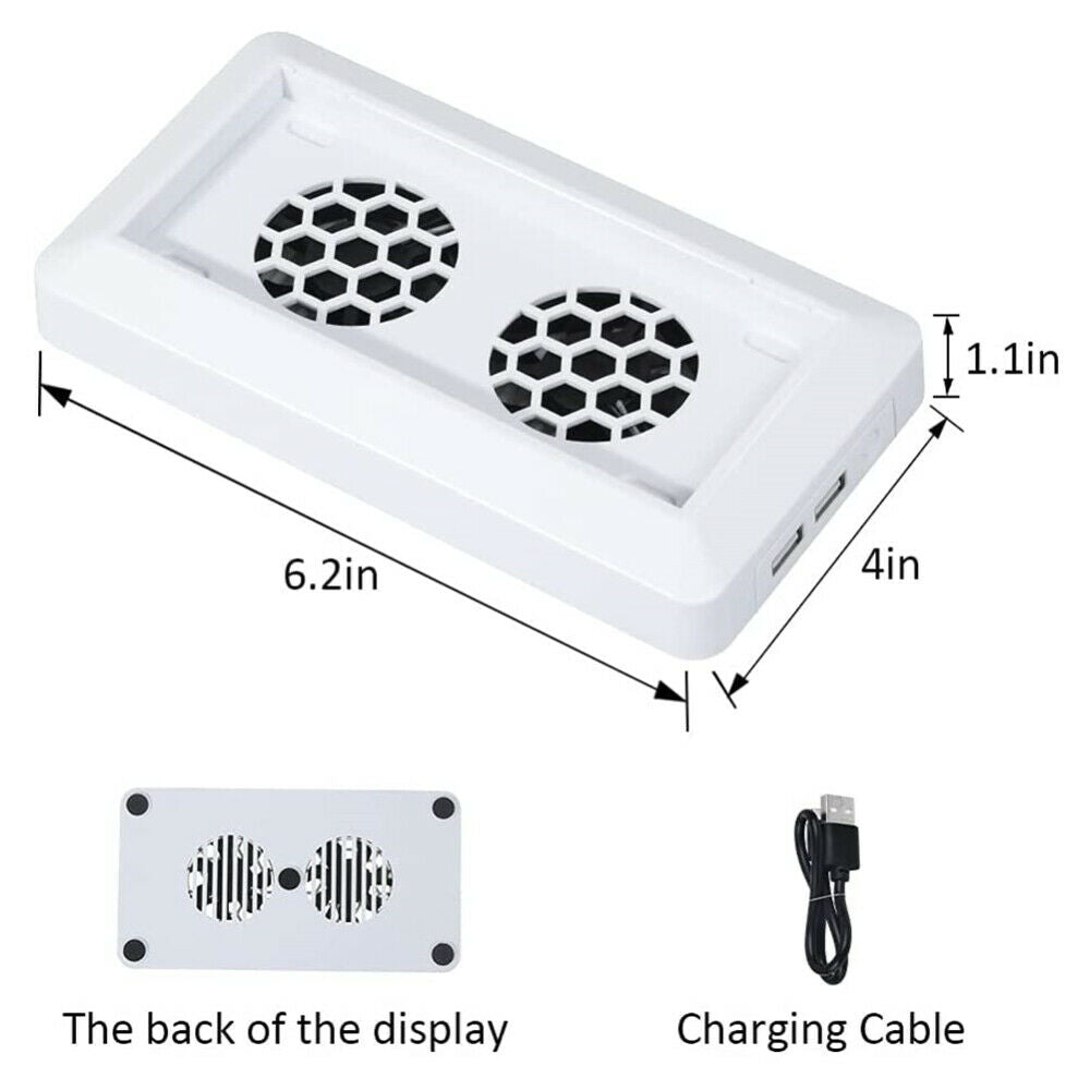 For Xbox Series S Console Accessory  Host Stand With 2 Built-in Cooling Fan Dock