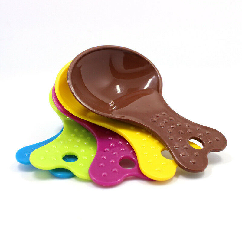 Pet Food Shovel Plastic Small Spoon Dog Scoop Feeder Scooper Tool Random Colour