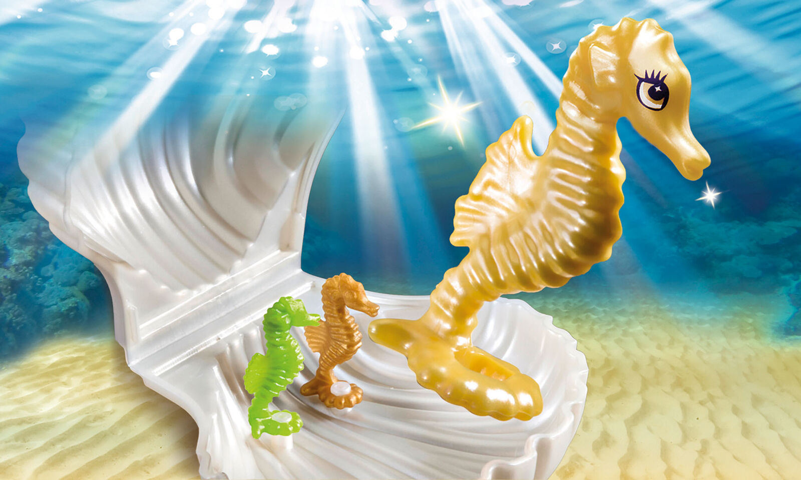 9324 Playmobil Large Mermaid Carry Case Suitable for ages 5 years and up.