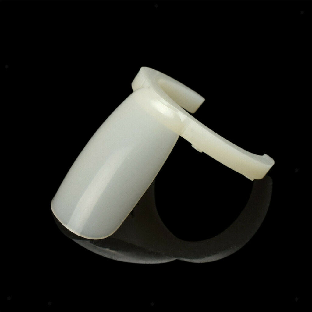 100pcs Plastic Ring Nail Art Display Tips Presentation Rings For