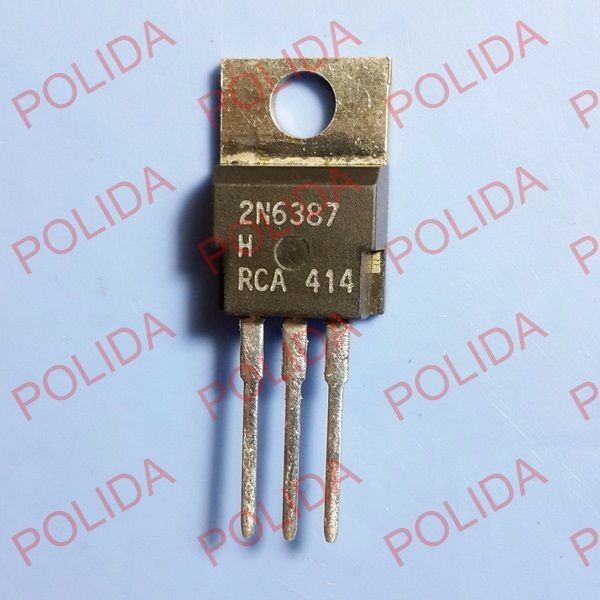 5PCS Transistor HARRIS/RCA TO-220 2N6387