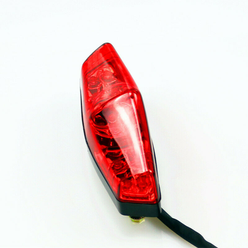 Red LED Tail Brake Stop Light Dual Sports Off Road ATV Dirt Cruiser Choppers