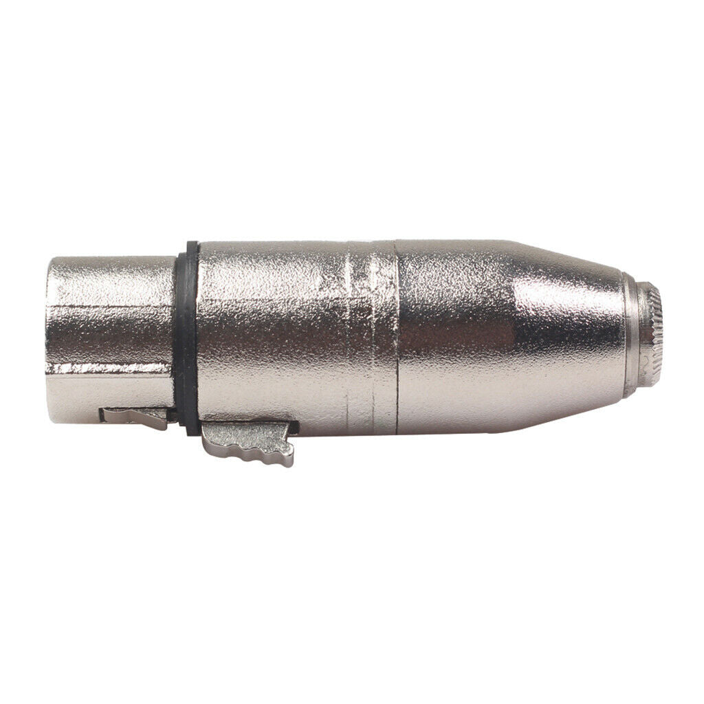 1 Packs Alloy 3.5mm 3 Pins Female to Female Plug Converters SA533 57x16mm