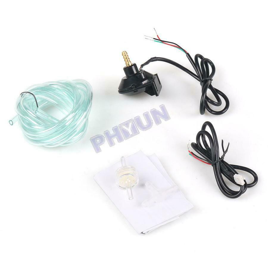 2" LED Car Turbo Boost Meter Psi Pressure Gauge 0-30PSI 0-30 IN.HG Universal