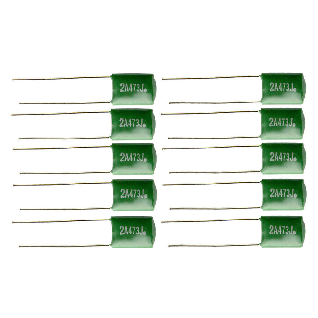 10 Pieces Capacitors for Durable Electric Guitar Exquisite Design