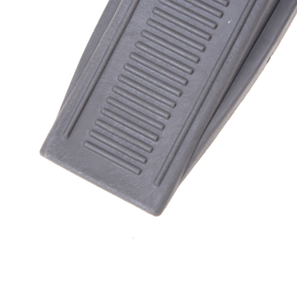 1pcs Door Wedge Shaped Rubber Door Stops Non-Slip Black Rubber Door Buffer-P_DD