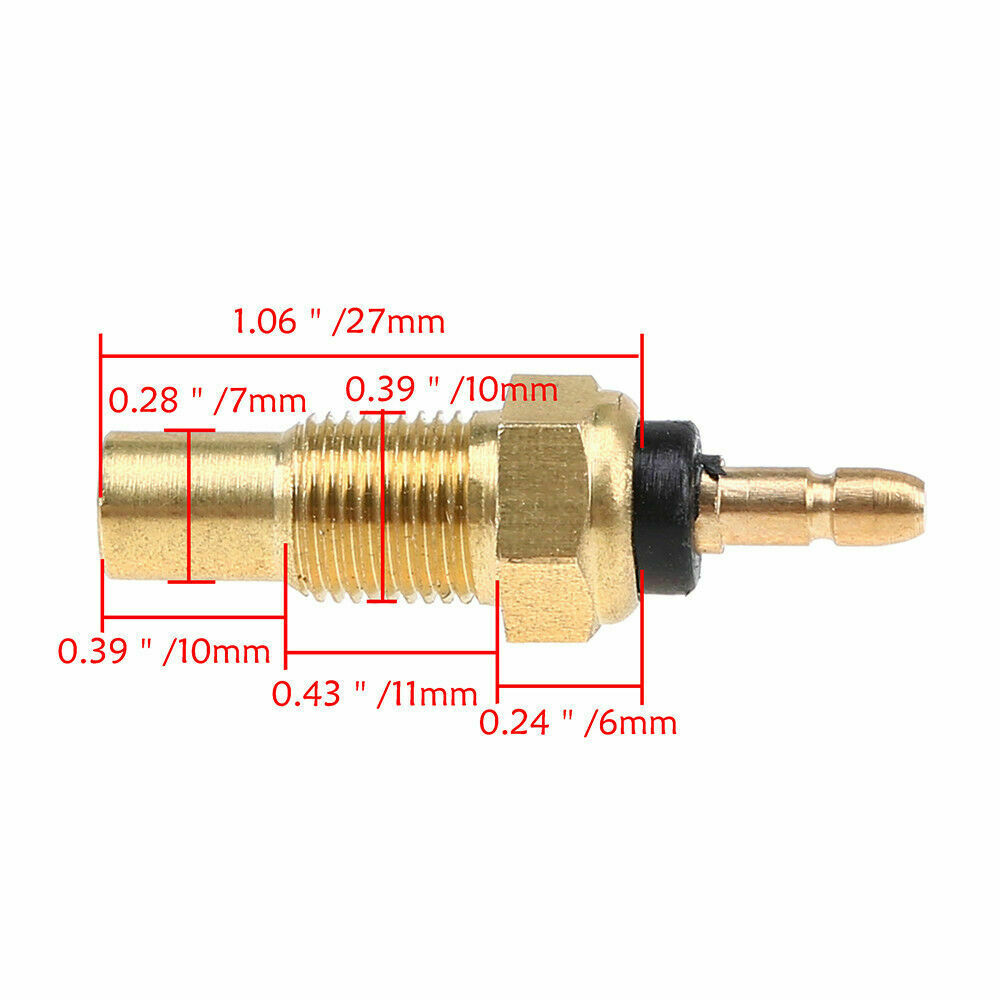 M10 Water Temperature Radiator Fan Switch Fit For Yamaha FZR400 11H-83591-00-00