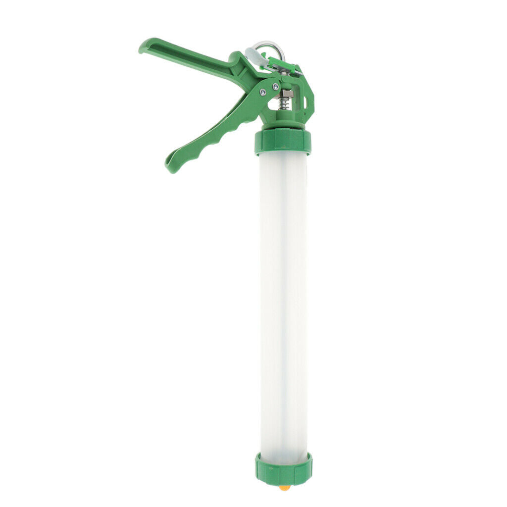 Adjustable Clear Caulking Gun Air Powered Dispensing Gun Spout Cutter 40cm