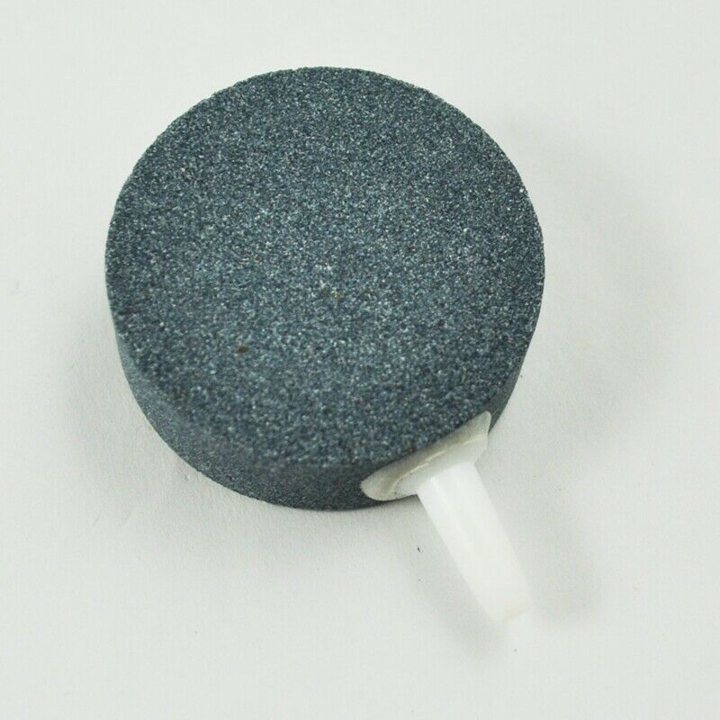 Gray Round Shape Air Pump Airstone for Aquarium Tank Fish R8I5