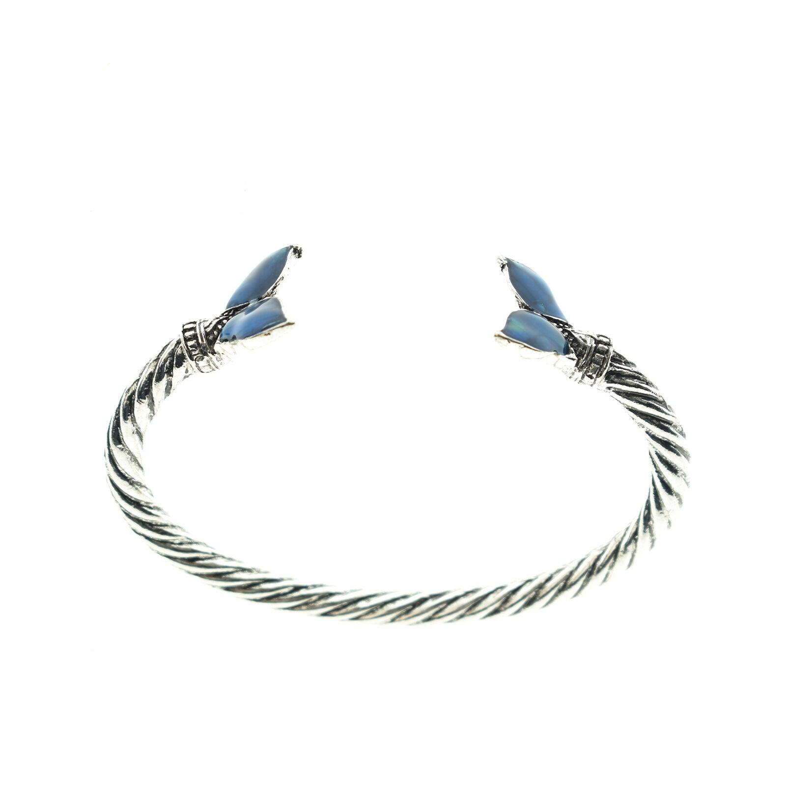 Women Girl Mermaid Tail Bangle Adjustable Ocean Chain Bracelet Jewelry New