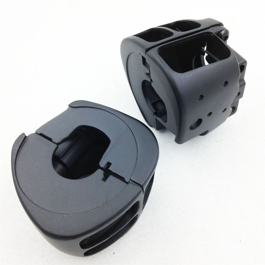 Switch Housings Cover For 2009 later Dyna Sportsters Softail V-Rod Black