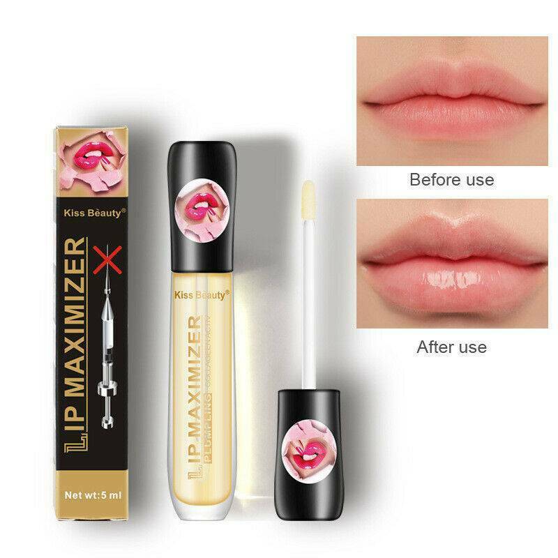 Big Lip Plumper Extreme Lip Gloss Maximizer Plump Volume Bigger Lip Moisturizing