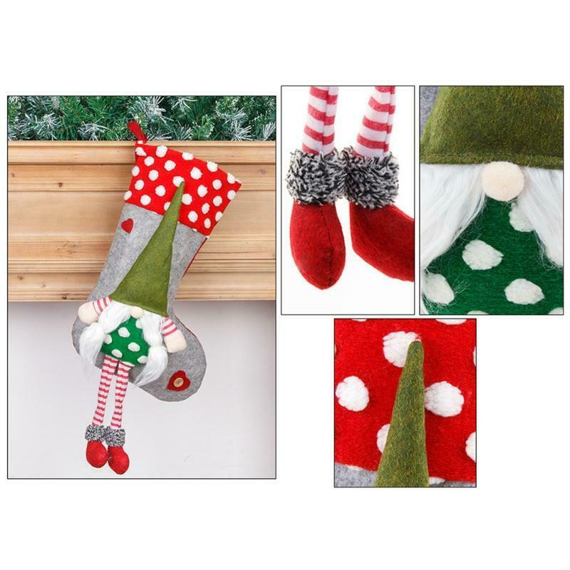 Dwarf Gnome Pattern Christmas Tree Stock Decoration Pendant Decor Home Ornaments