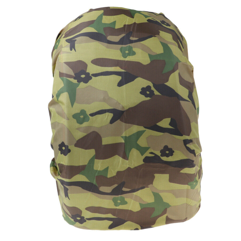 Waterproof Backpack Rain Cover 25-40L Hiking Bag Rucksack Dust Proof Cover B