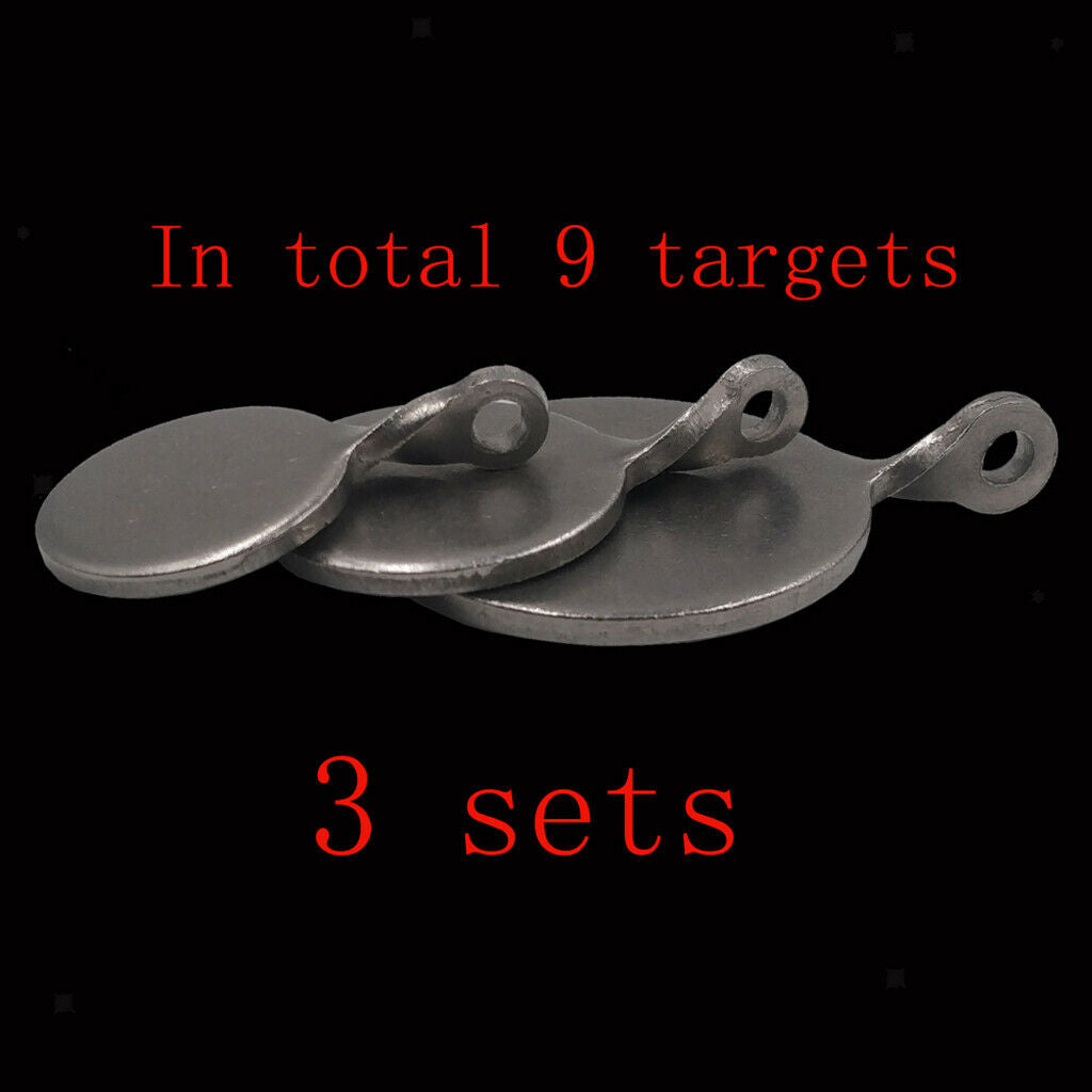 3pcs Spinner Target Shooting Practice Thickness 3mm for Surface Wall Stick